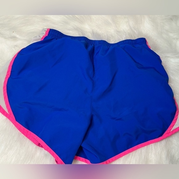 Nike Dri‎ Fit Girls Athletic shorts blue pink size xl - Picture 3 of 4